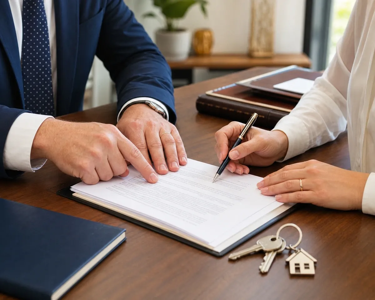 Reviewing residential conveyancing paperwork and contracts